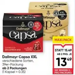 Maximarkt Dallmayr Capsa XXL Angebot