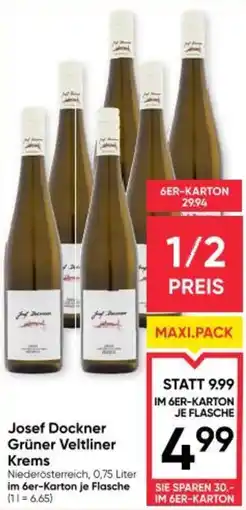 Maximarkt Josef Dockner Grüner Veltliner Krems Angebot