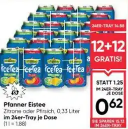 Maximarkt Pfanner Eistee Angebot