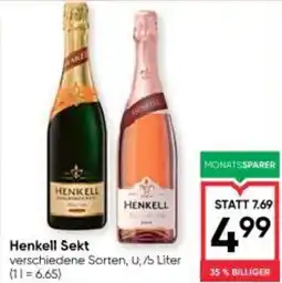 Maximarkt Henkell Sekt Angebot