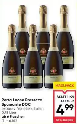 Maximarkt Porta Leone Prosecco Spumante DOC Angebot