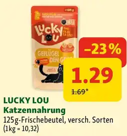 Fressnapf Lucky lou katzennahrung Angebot