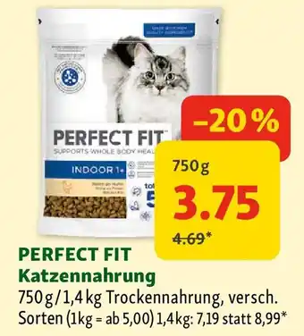 Perfect fit Katzennahrung