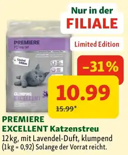 Fressnapf Premiere excellent katzenstreu Angebot