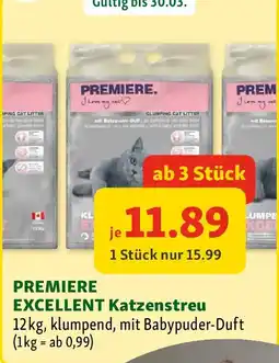 Fressnapf Premiere excellent katzenstreu Angebot
