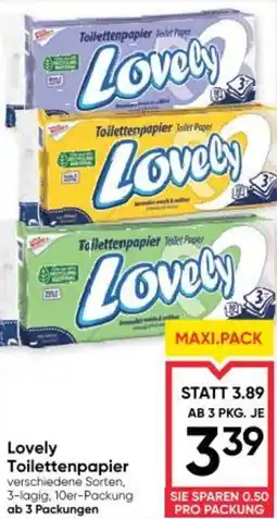 Maximarkt Lovely Toilettenpapier Angebot