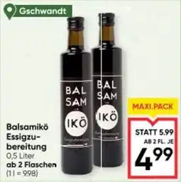 Maximarkt Balsamikö Essigzubereitung Angebot