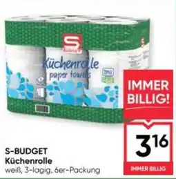Maximarkt S-budget Küchenrolle Angebot