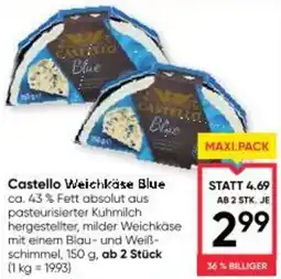 Maximarkt Castello Weichkäse Blue Angebot