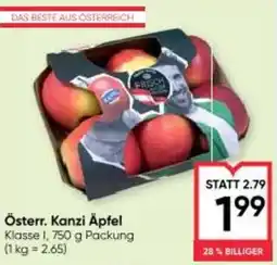 Maximarkt Österr Kanzi Äpfel Angebot