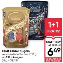 Maximarkt Lindt Lindor Kugeln Angebot