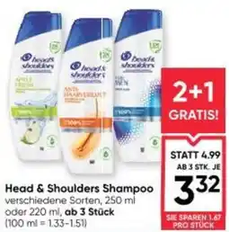 Maximarkt Head & Shoulders Shampoo Angebot