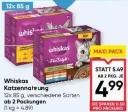 Maximarkt Whiskas Katzennahrung Angebot