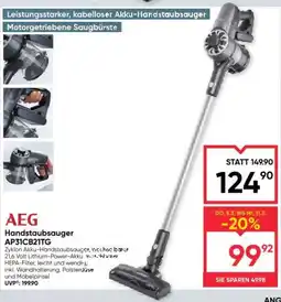 Maximarkt AEG Handstaubsauger Angebot