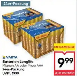 Maximarkt Batterien Longlife Angebot