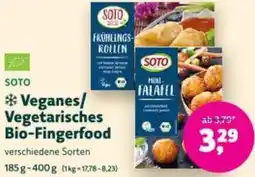 Denn's Biomarkt Soto Veganes Vegetarisches Bio-Fingerfood Angebot