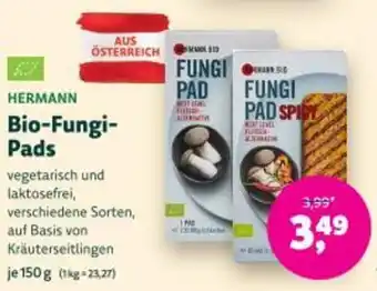 Denn's Biomarkt Hermann Bio-Fungi Pads Angebot
