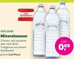 Denn's Biomarkt Vöslauer Mineralwasser Angebot