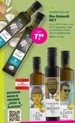 Denn's Biomarkt Ölmühle solling bio-kokosöl mct Angebot