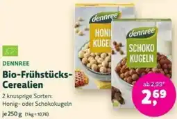 Denn's Biomarkt Dennree Bio-Frühstücks Cerealien Angebot