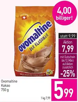 Sutterlüty Ovomaltine Kakao Angebot