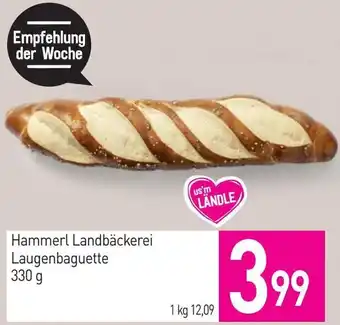 Sutterlüty Hammerl Landbäckerei Laugenbaguette Angebot