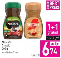 Sutterlüty Nescafé Classic Angebot