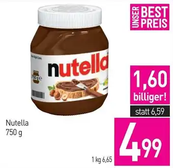 Sutterlüty Nutella Angebot