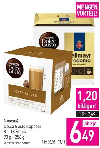 Sutterlüty Nescafé Dolce Gusto Kapseln Angebot