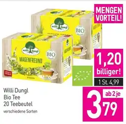 Sutterlüty Willi Dungl Bio Tee 20 Teebeutel Angebot