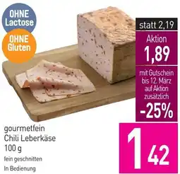Sutterlüty gourmetfein Chili Leberkäse Angebot