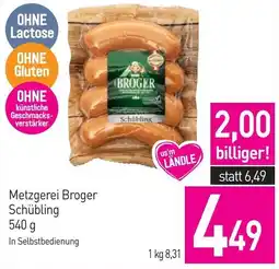 Sutterlüty Metzgerei Broger Schübling Angebot