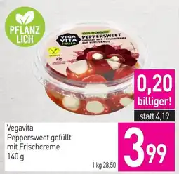 Sutterlüty Vegavita Peppersweet gefüllt mit Frischcreme Angebot