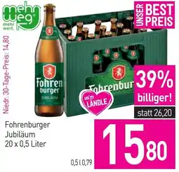 Sutterlüty Fohrenburger Jubiläum Angebot