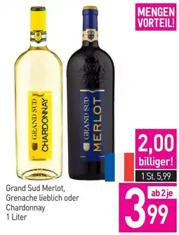 Sutterlüty Grand Sud Merlot, Grenache lieblich oder Chardonnay Angebot