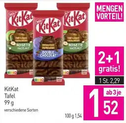 Sutterlüty KitKat Tafel Angebot