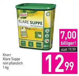 Sutterlüty Knorr Klare Suppe rein pflanzlich Angebot