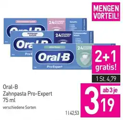 Sutterlüty Oral-B Zahnpasta Pro-Expert Angebot