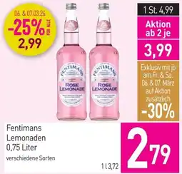 Sutterlüty Fentimans Lemonaden Angebot