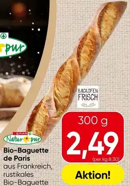 Spar Bio-Baguette de Paris Angebot