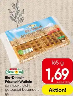 Spar Bio-Dinkel Frischei Waffeln Angebot