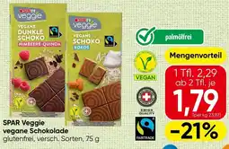 Spar SPAR Veggie veggie Schokolade Angebot