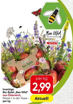 Spar knackige Bio-Äpfel Bee Wild Angebot