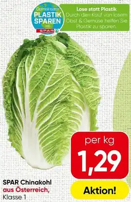 Spar SPAR Chinakohl Angebot