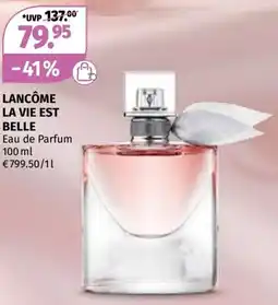 Müller Lancôme la vie est belle Angebot