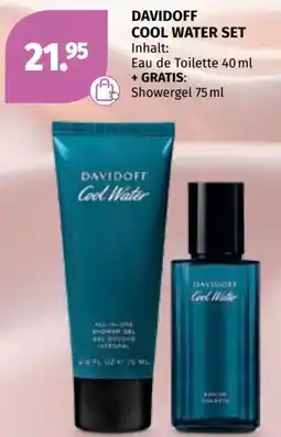 Müller Davidoff cool water set Angebot