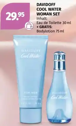 Müller Davidoff cool water woman set Angebot