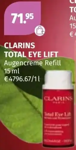 Müller Clarins total eye lift Angebot