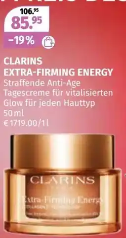 Müller Clarins extra firming energy Angebot