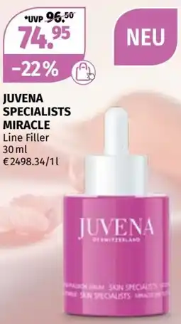 Müller Juvena specialists miracle line filler Angebot